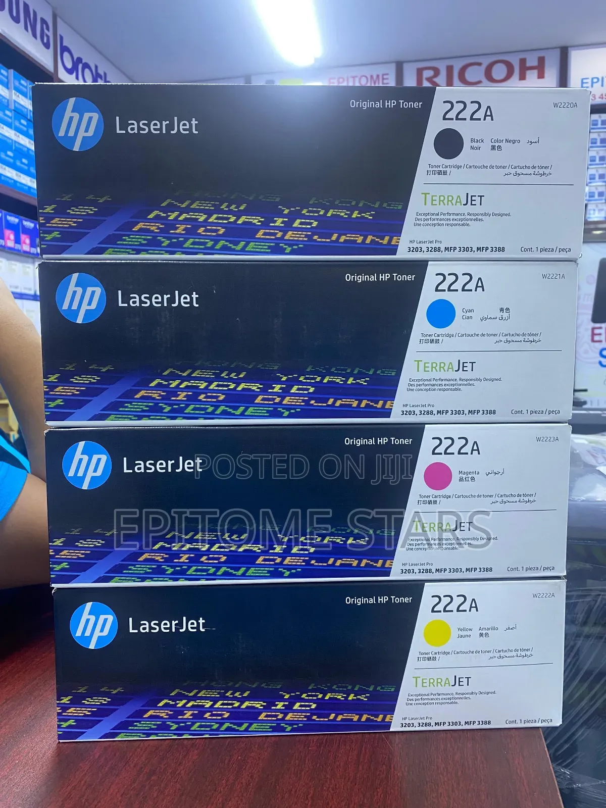 Hp Color Laserjet Pro 3202dn Hp 222a Yield Upto 1,200 Pages