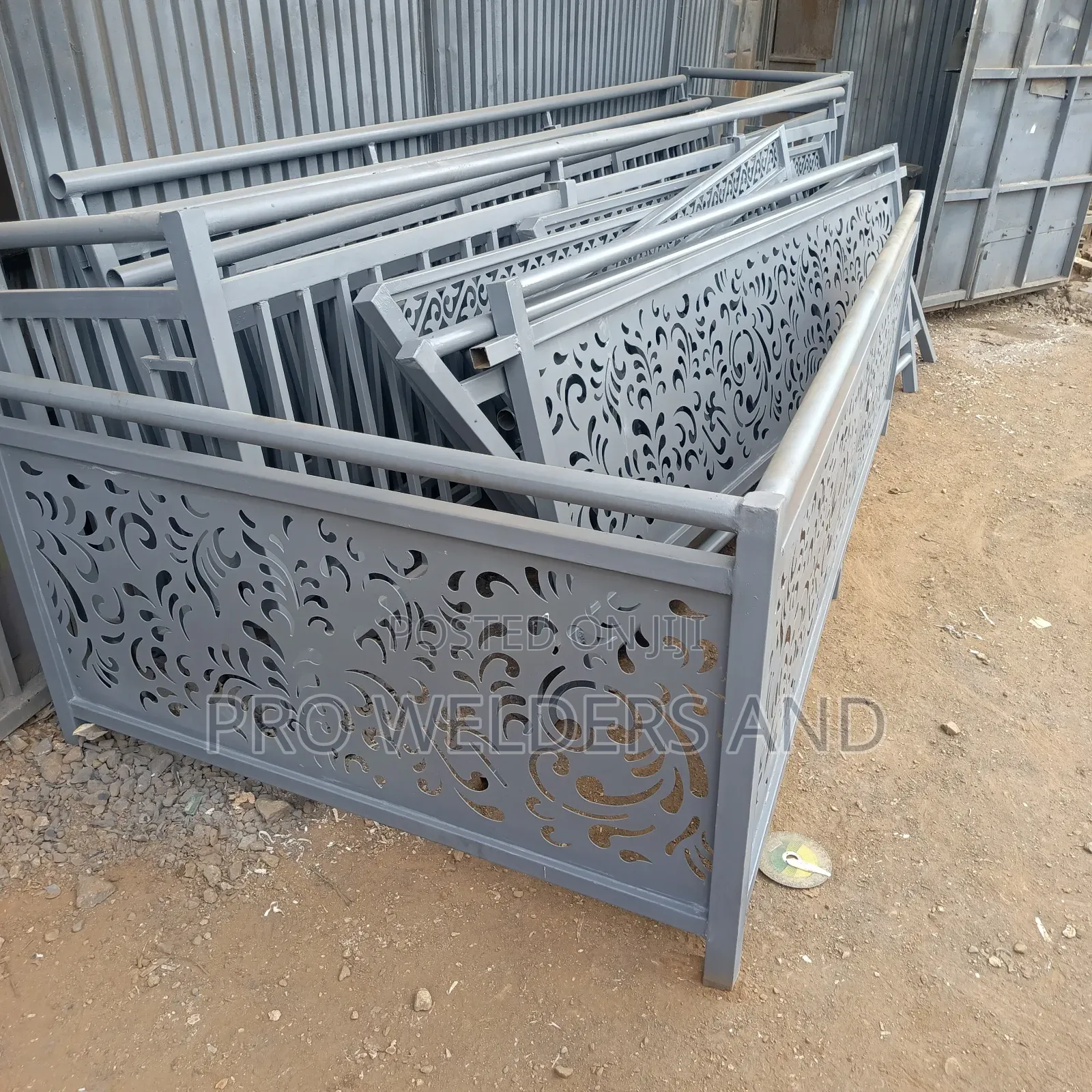 Modern Architectural Laser Cut Balcony Railings