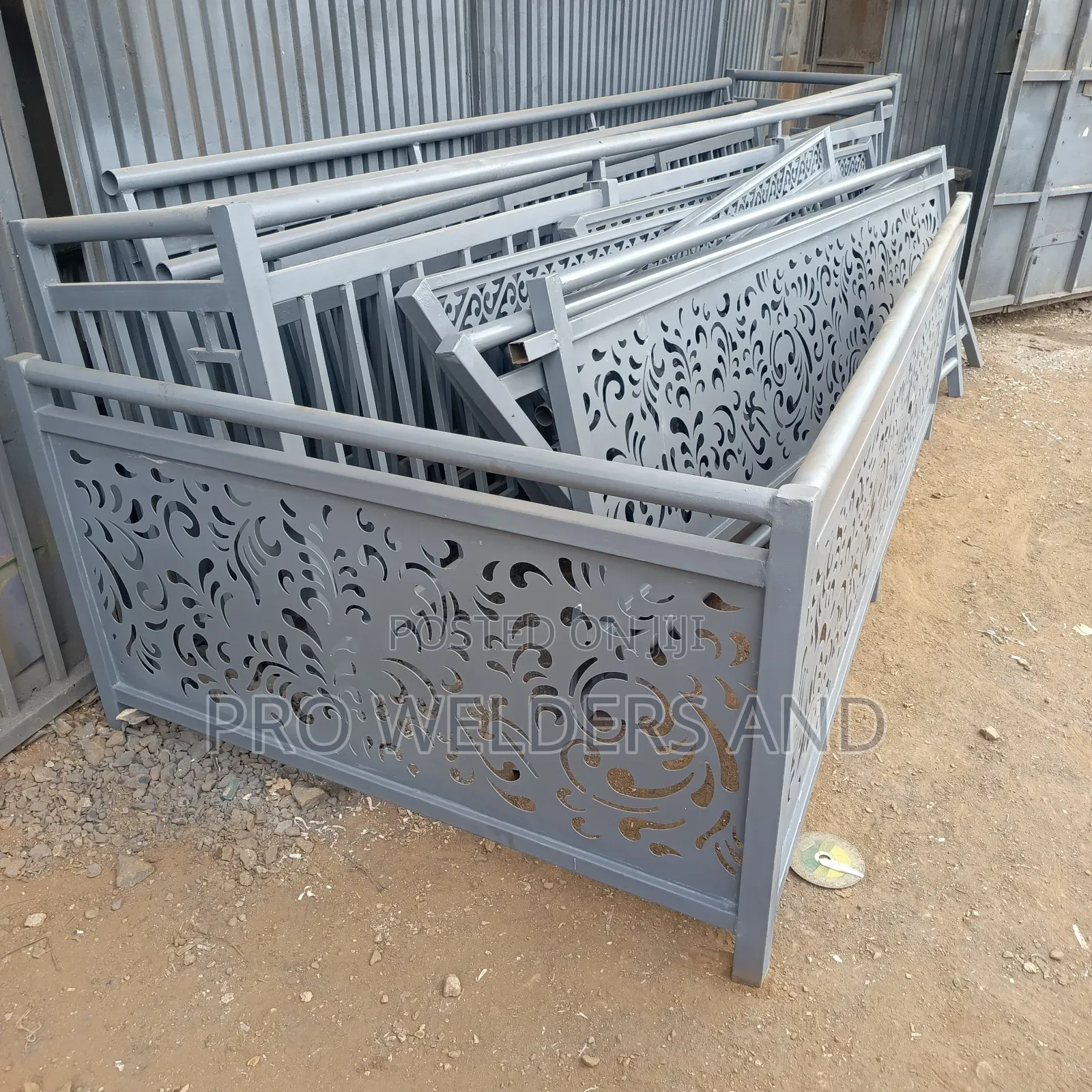Modern Architectural Laser Cut Balcony Railings