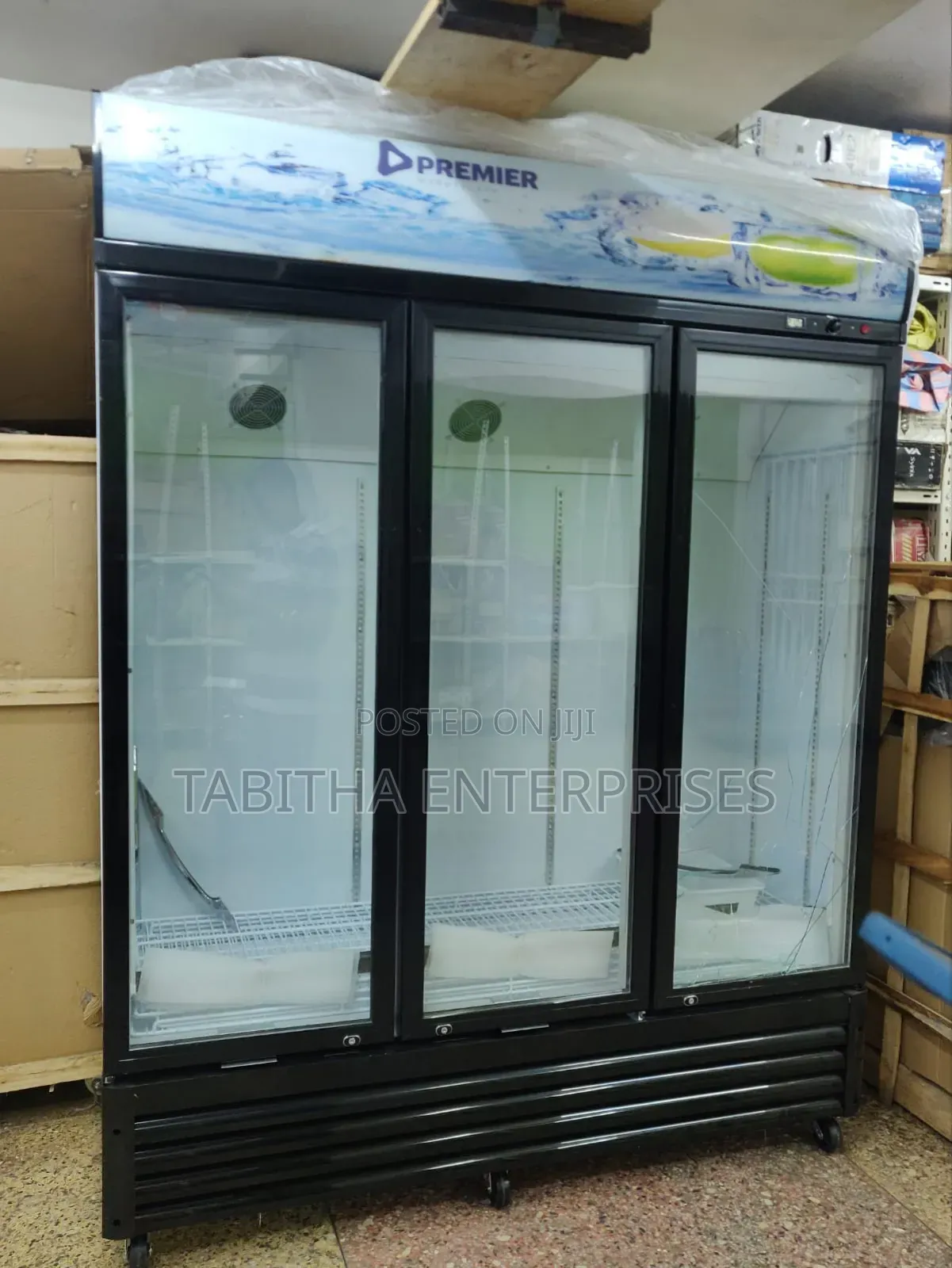 3doors Refrigerator/Refrigerator Showcase
