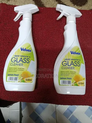 2pcs Velvex Glass Cleaner Dust Stain Remover 530ml Each