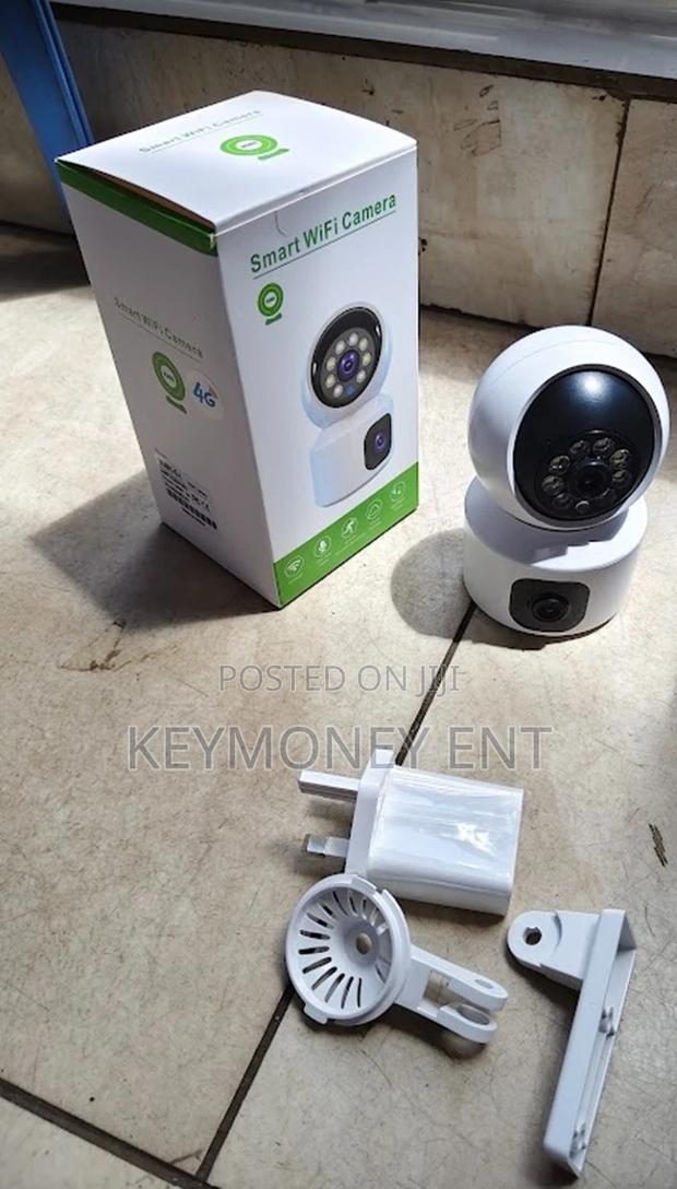 Wifi Baby Monitoring Dual Lens Smart Camera 4mp 2way Audio