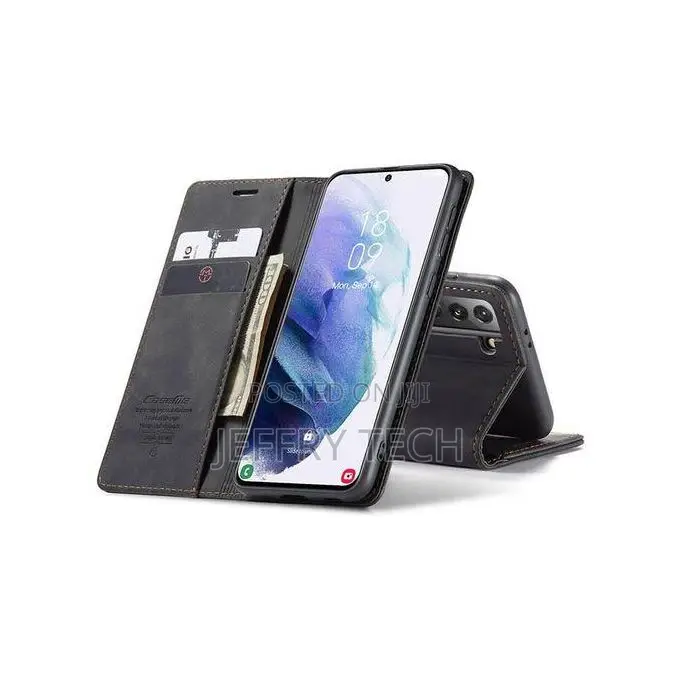 Nijuer Caseme Wallet Flip Leather Case for Samsung Galaxy S21