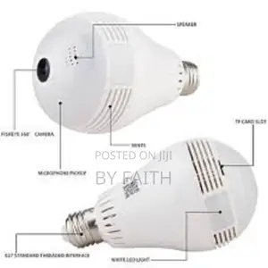 Restocked Camera Bulb Smart Wifi Camera V380 Pro
