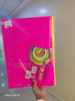 A3 Hard Fluroscent/Neon/Luminous Paper - thumbnail 2