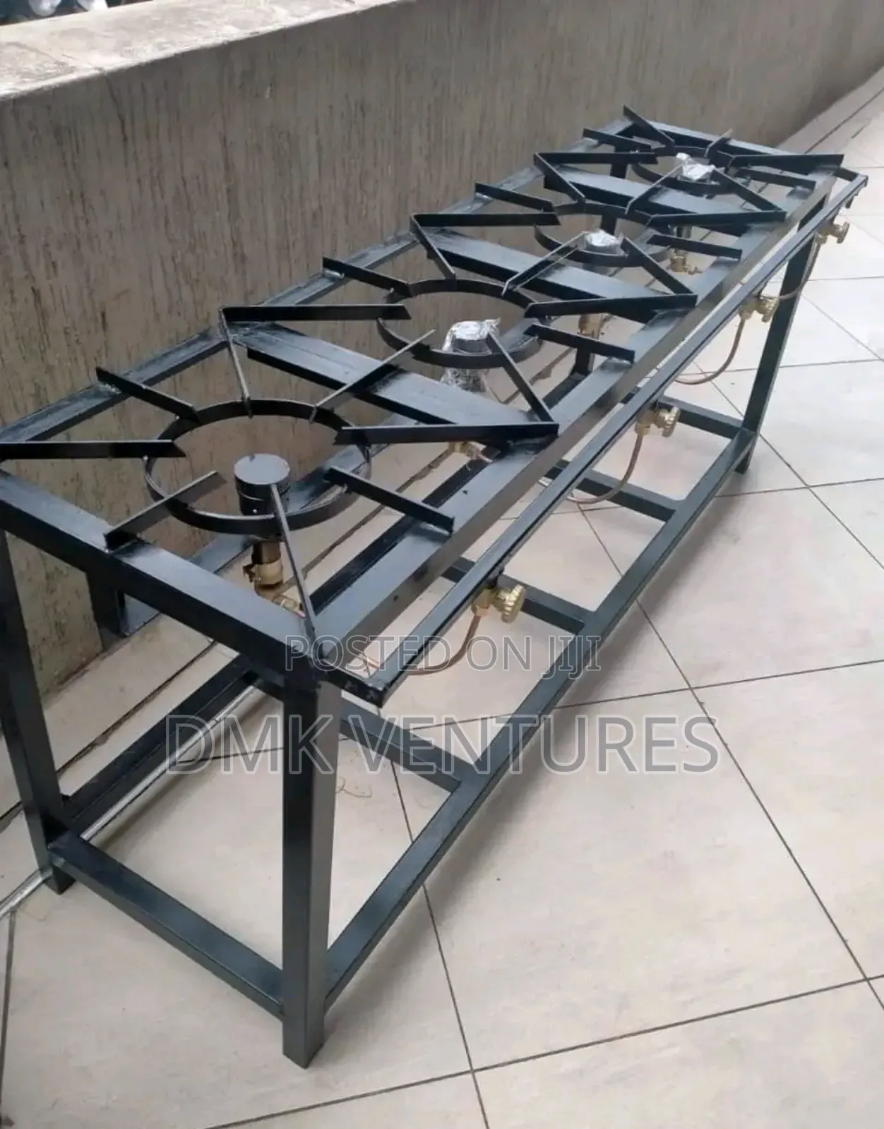 Ultimate Mild Steel Four Burner Gas Cooker