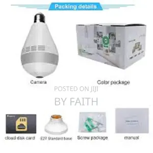 Top Best Camera Bulb Smart Wifi Camera V380 Pro