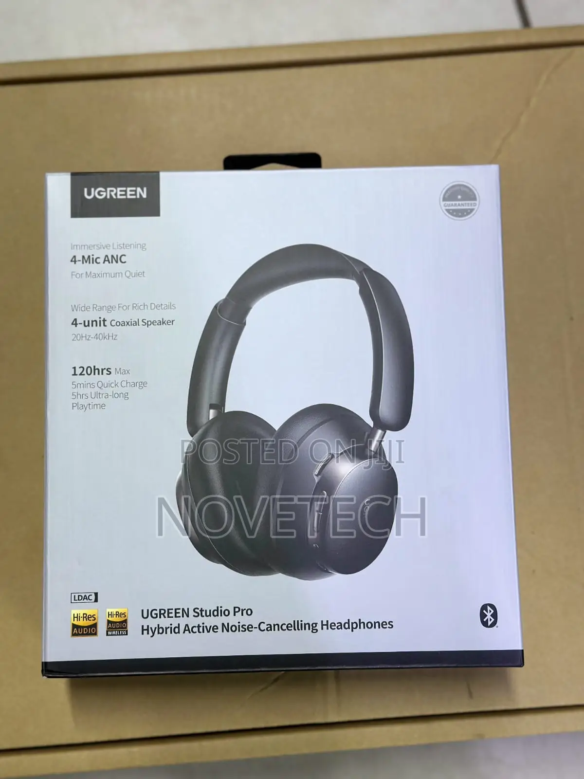 Ugreen Wireless Bluetooth Headphones Sport Studio Pro Anc