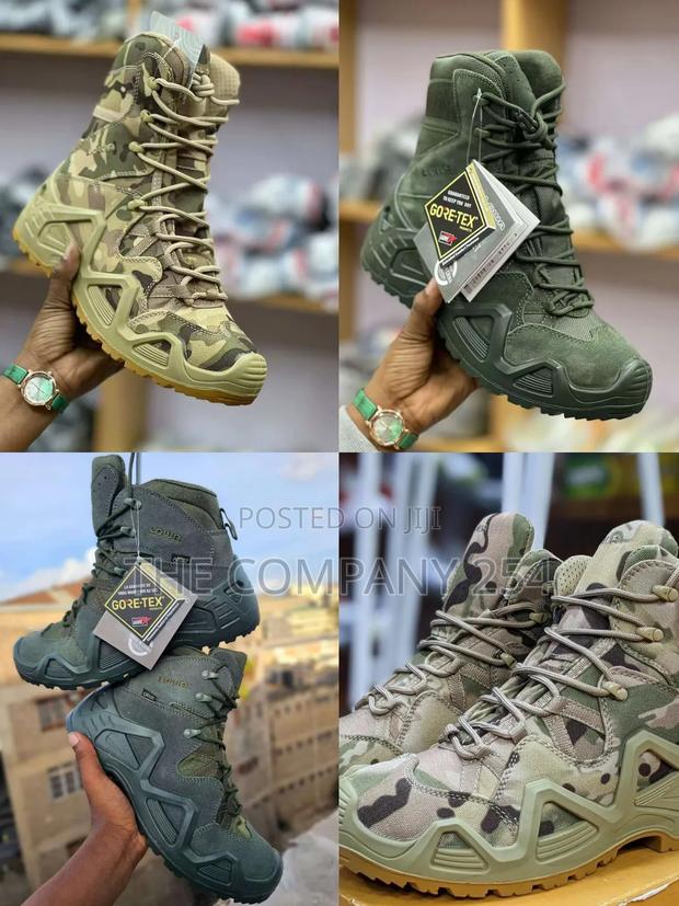 Quality Leather Military Casual Lowa Outdoor Boots Shoes