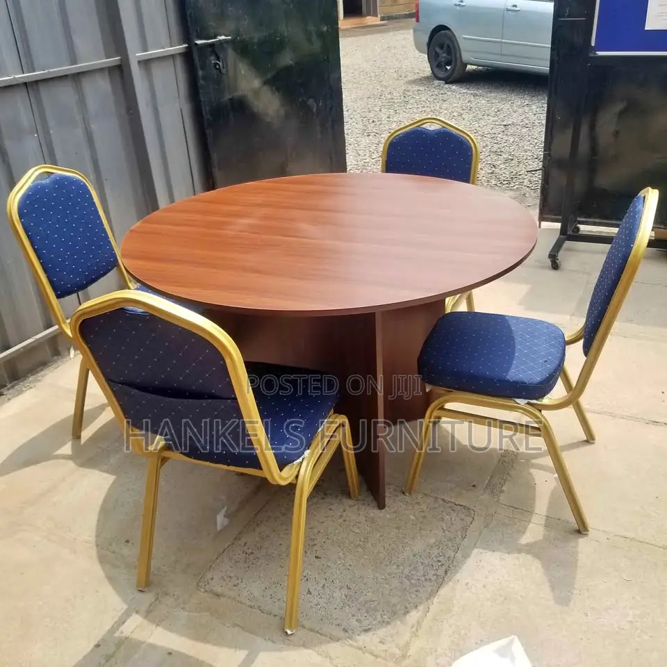 Executive Quality 1.2metres Round Boardroom Office Table.