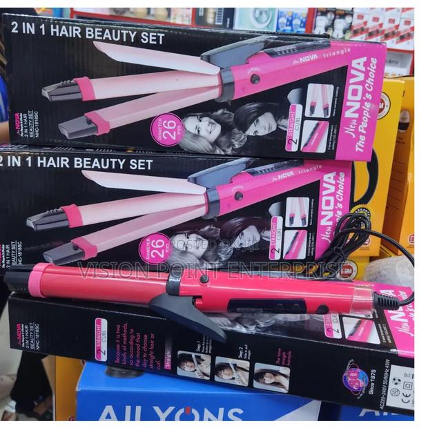 2in1 Nova Flat Iron With 5 Temperature Controls - main view