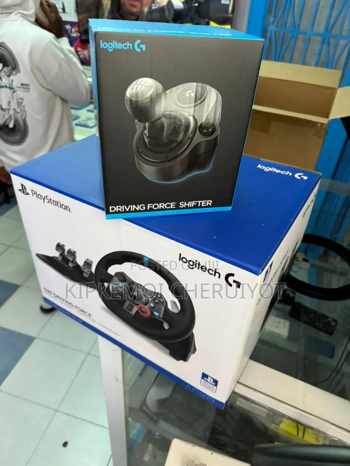 Logitech G29 Driving Force Racing Wheel Driving Force Shifter