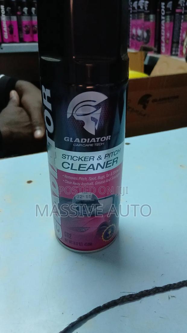 Gladiator Removes Pitch/ Sticker Remover/ Gladiator Sticker Remover