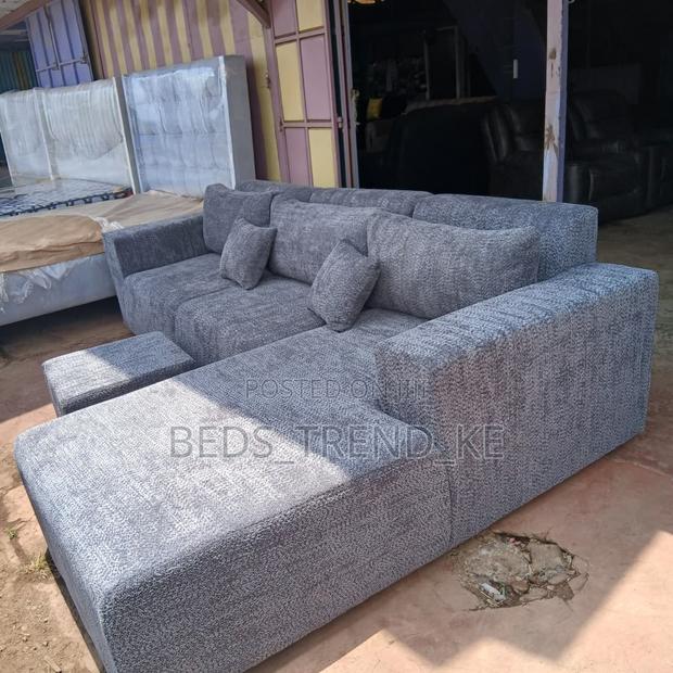 Illuminated 6 Seater Corner Sofa - main view