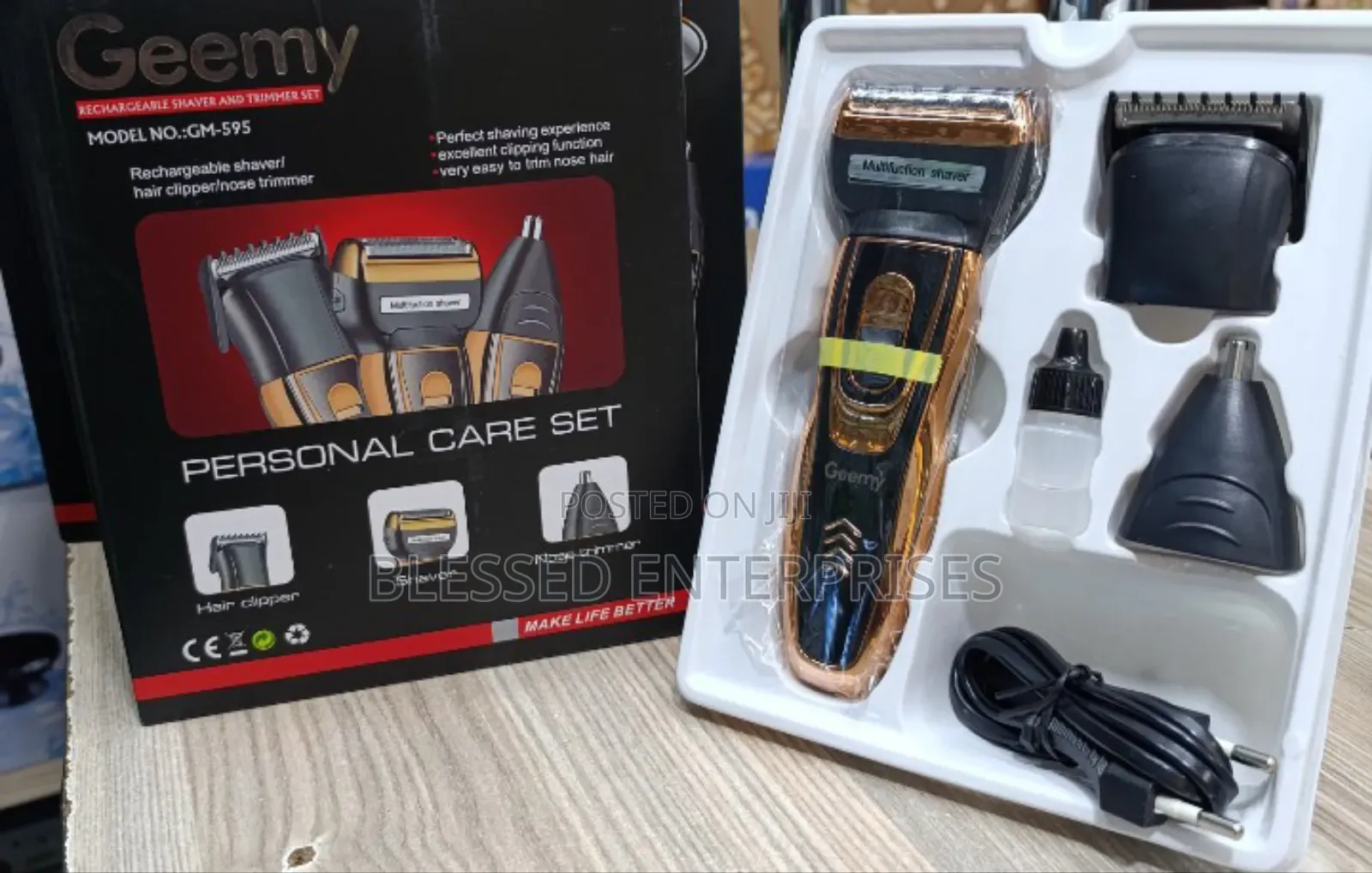 Professional Geemy 3 in 1 Shaver and Trimmer