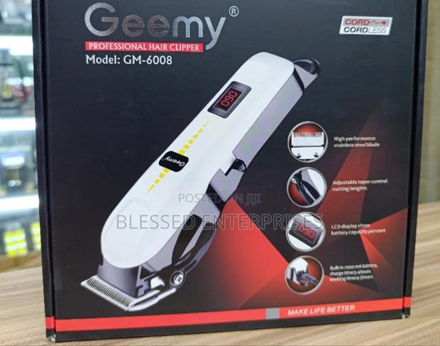 Professional Geemy Cordless Hair Clippers/Hair Clippers