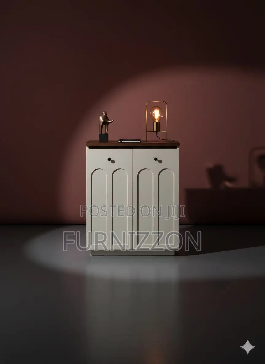 Bedside Storage Cabinet With Functional Drawers