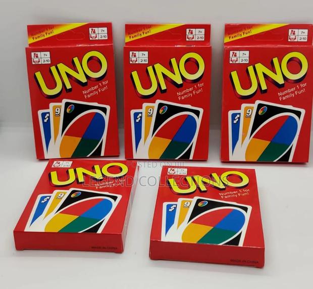 Uno Card Game - main view
