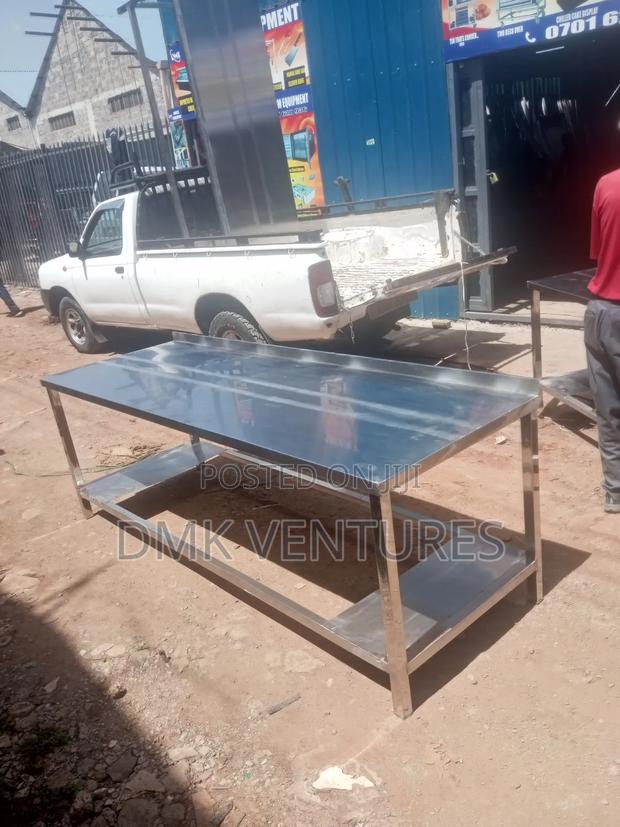 Ultimate Stainless 8by 2.5 Ft Working Table Top - main view