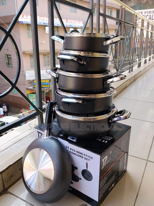 -Pc Jp Nonstick Cookware Set - - main view