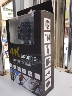Sports Action Camera Ultra Hd 30fps Wifi Waterproof