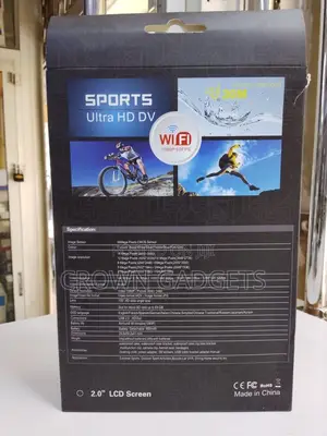 Sports Action Camera Ultra Hd 30fps Wifi Waterproof