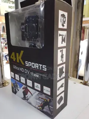 Ultra Hd Action Camera 170° Wide Angle With Wifi