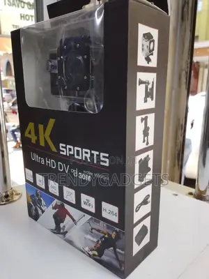 Ultra Hd Action Camera 170° Wide Angle With Wifi