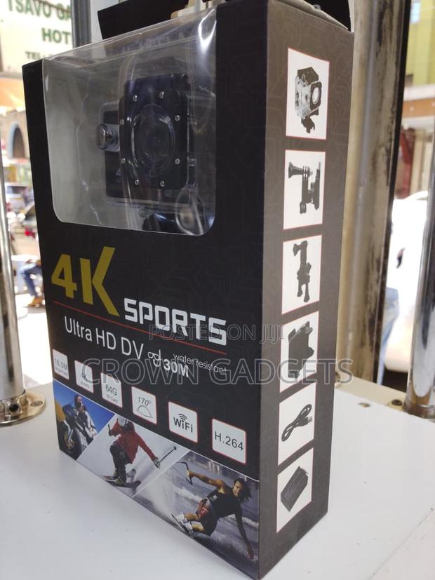 Ultra Hd Action Camera 170° Wide Angle With Wifi - main view