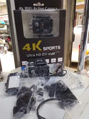 Ultra Hd Action Camera 170° Wide Angle With Wifi