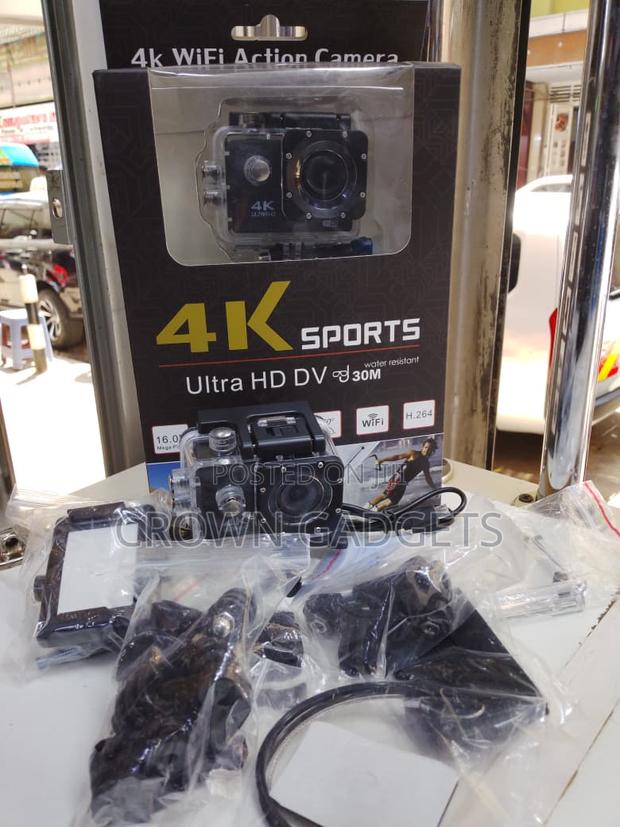 Ultra Hd Action Camera 170° Wide Angle With Wifi - thumbnail 2