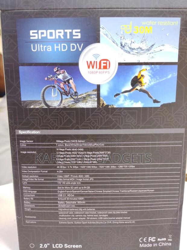  Dv Sports Camera 16mp Waterproof 30m - main view