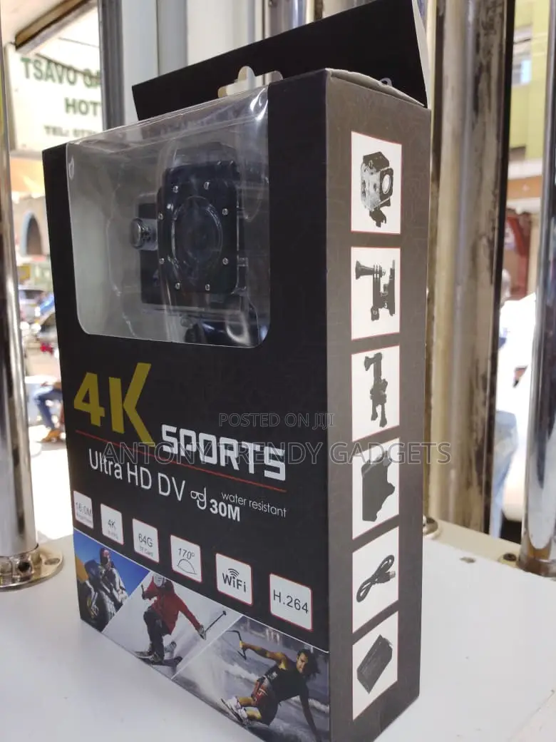 Ultra Hd Action Camera for Cycling, Diving Travel