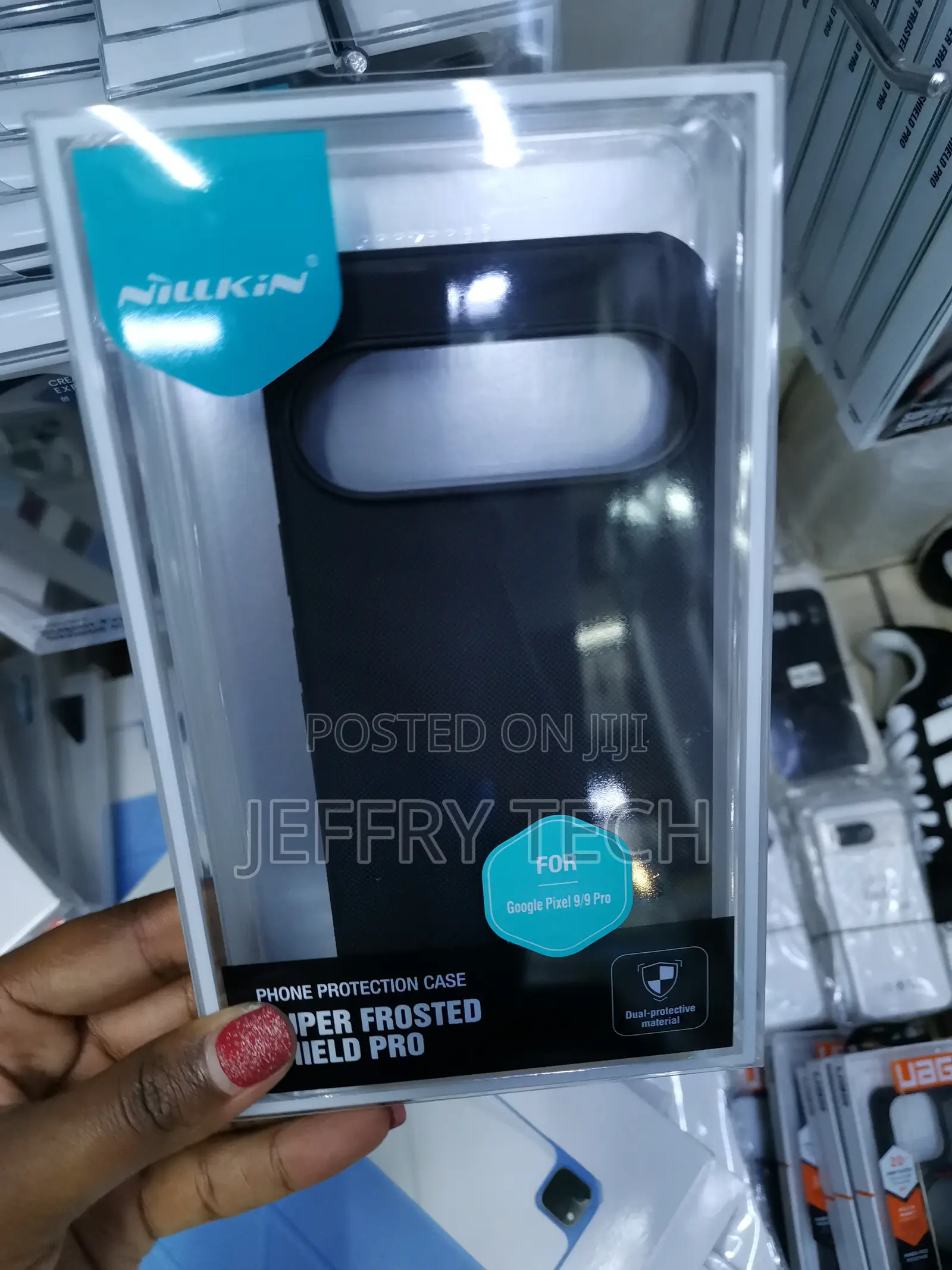 Nisea Nillkin Case for Google Pixel 9 Pro Super Frosted Shield Pro
