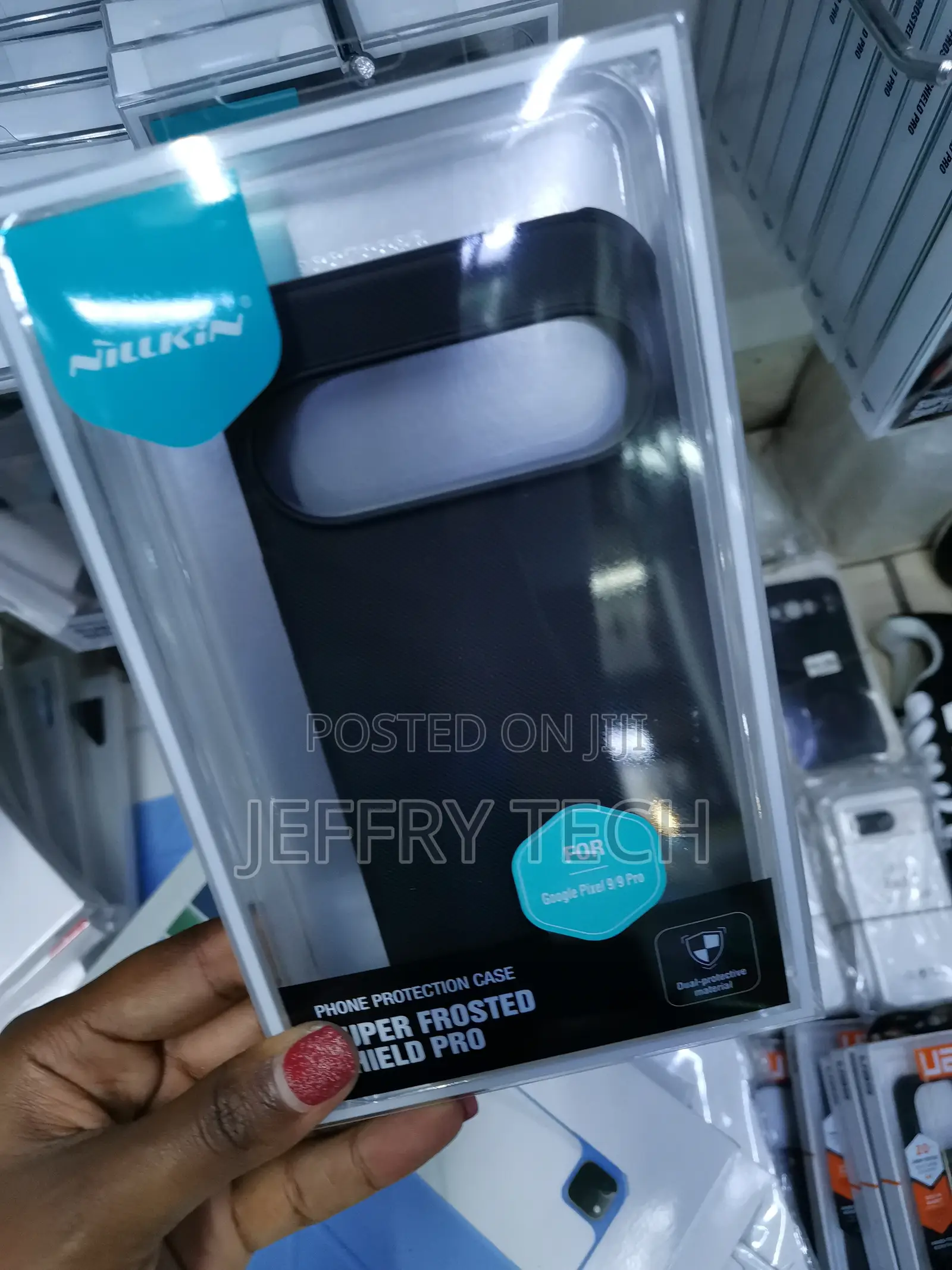 Nisea Nillkin Case for Google Pixel 9 Pro Super Frosted Shield Pro