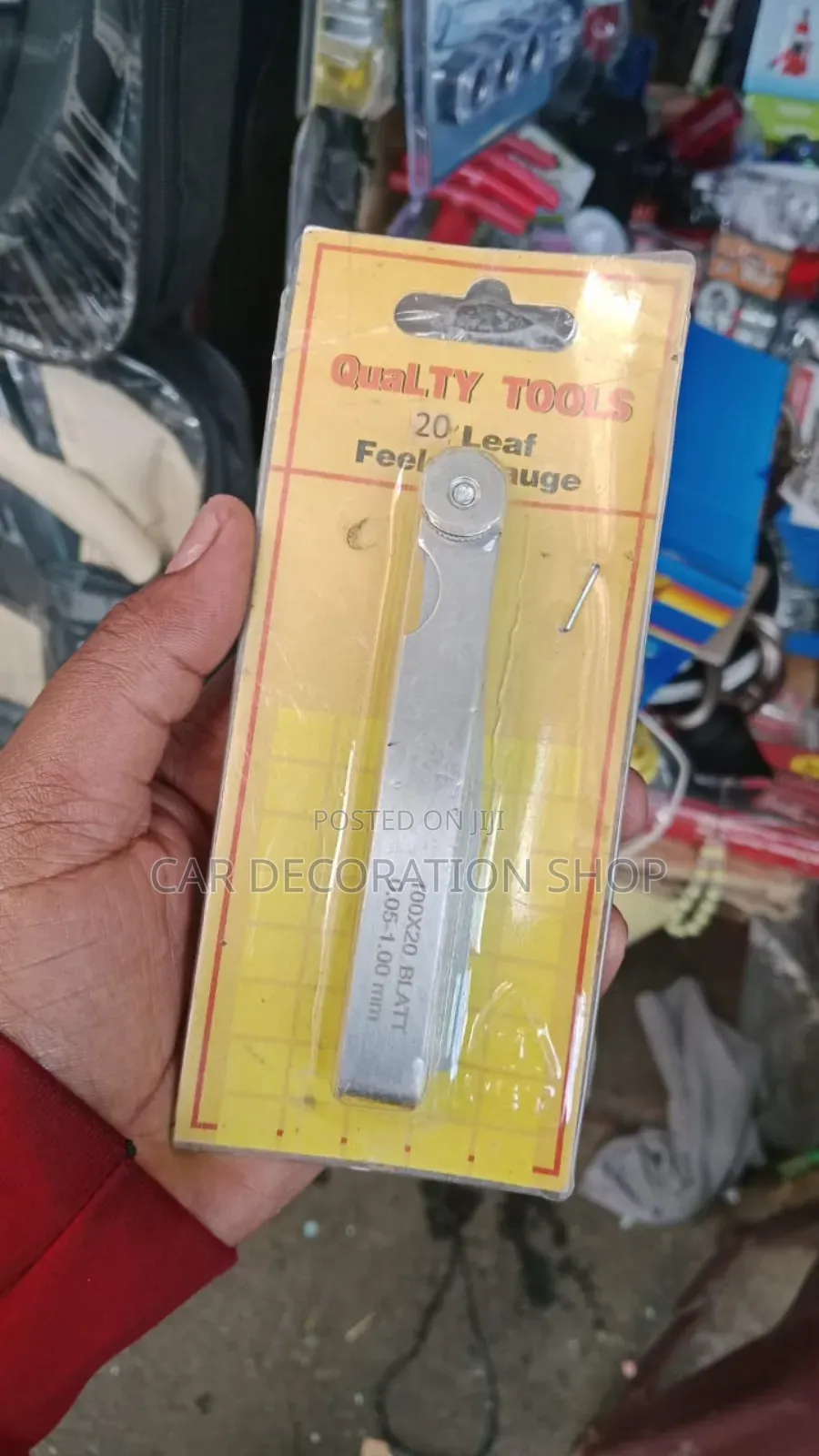 Retractable Feeler Gauge 20pc Different Sizes
