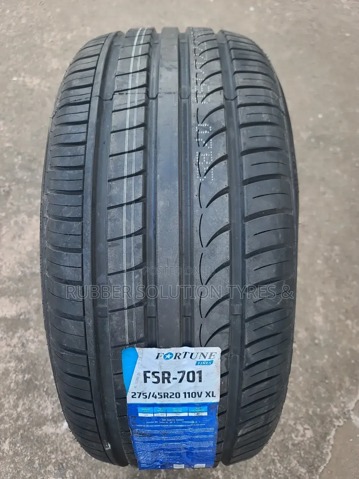 275 /45 R20 Fortune Tyres 110v X/L Fsr701