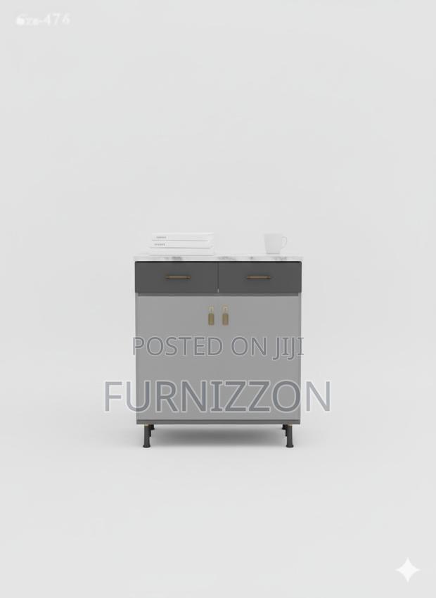 Modern Bedside 2-Door Cabinet - main view