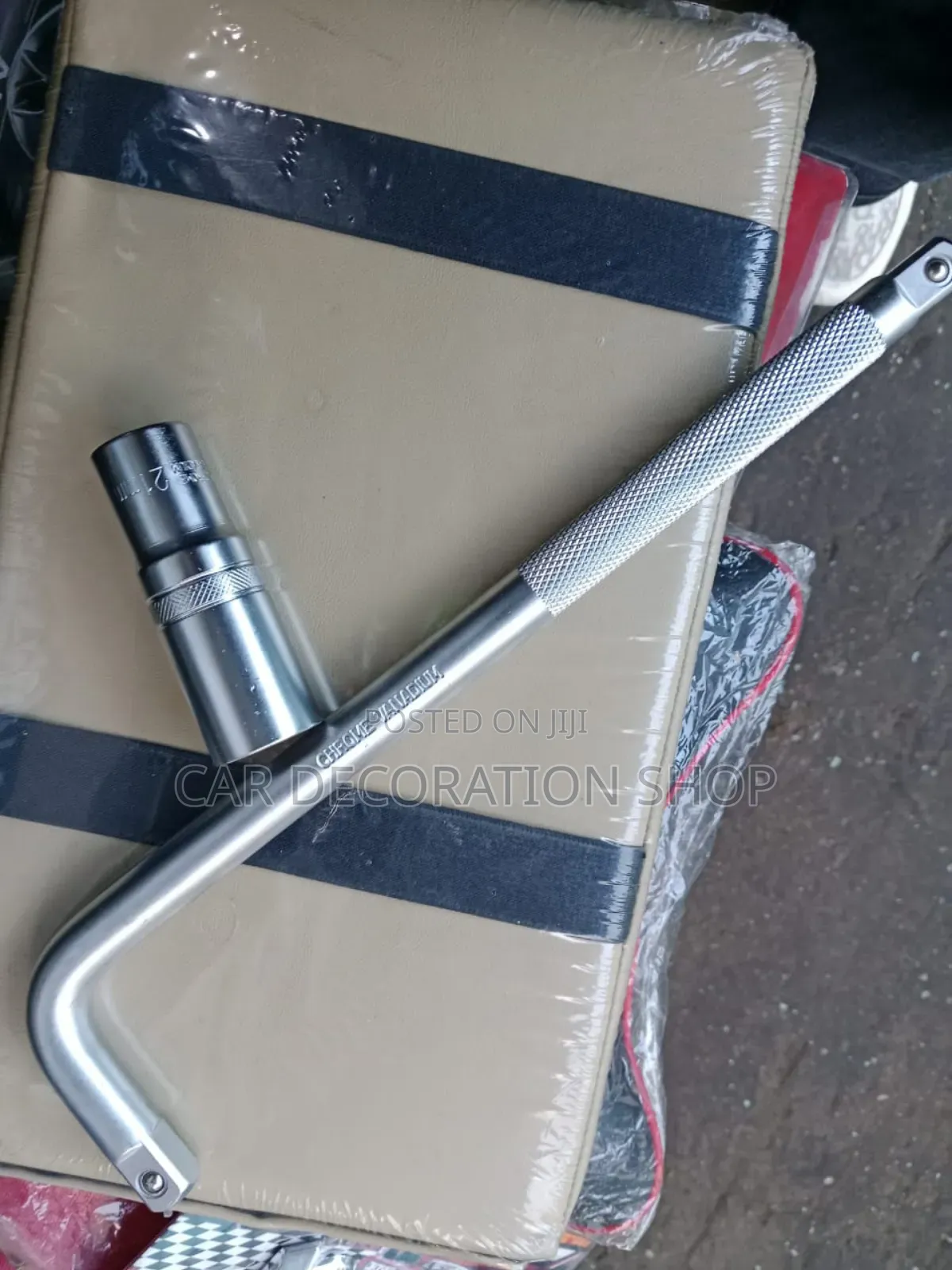 21mm Box Spanner Socket Wrench With L Handle
