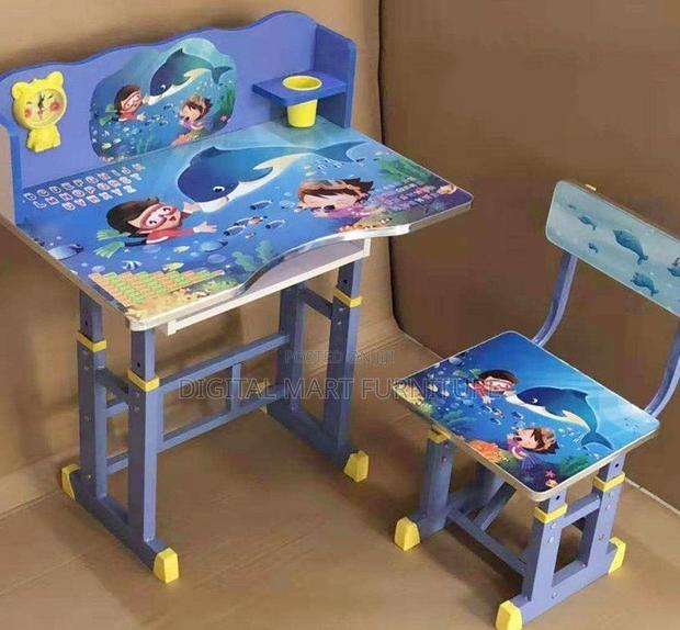Pink Educational Desk Set For Kids - thumbnail 6