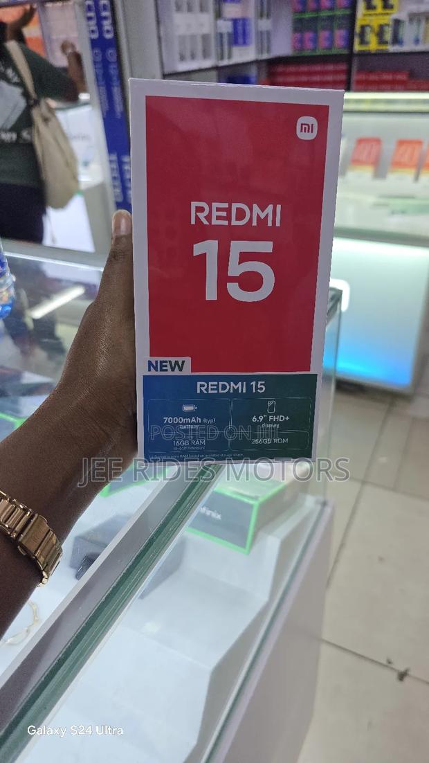 New Xiaomi Redmi 15 256 GB Black
