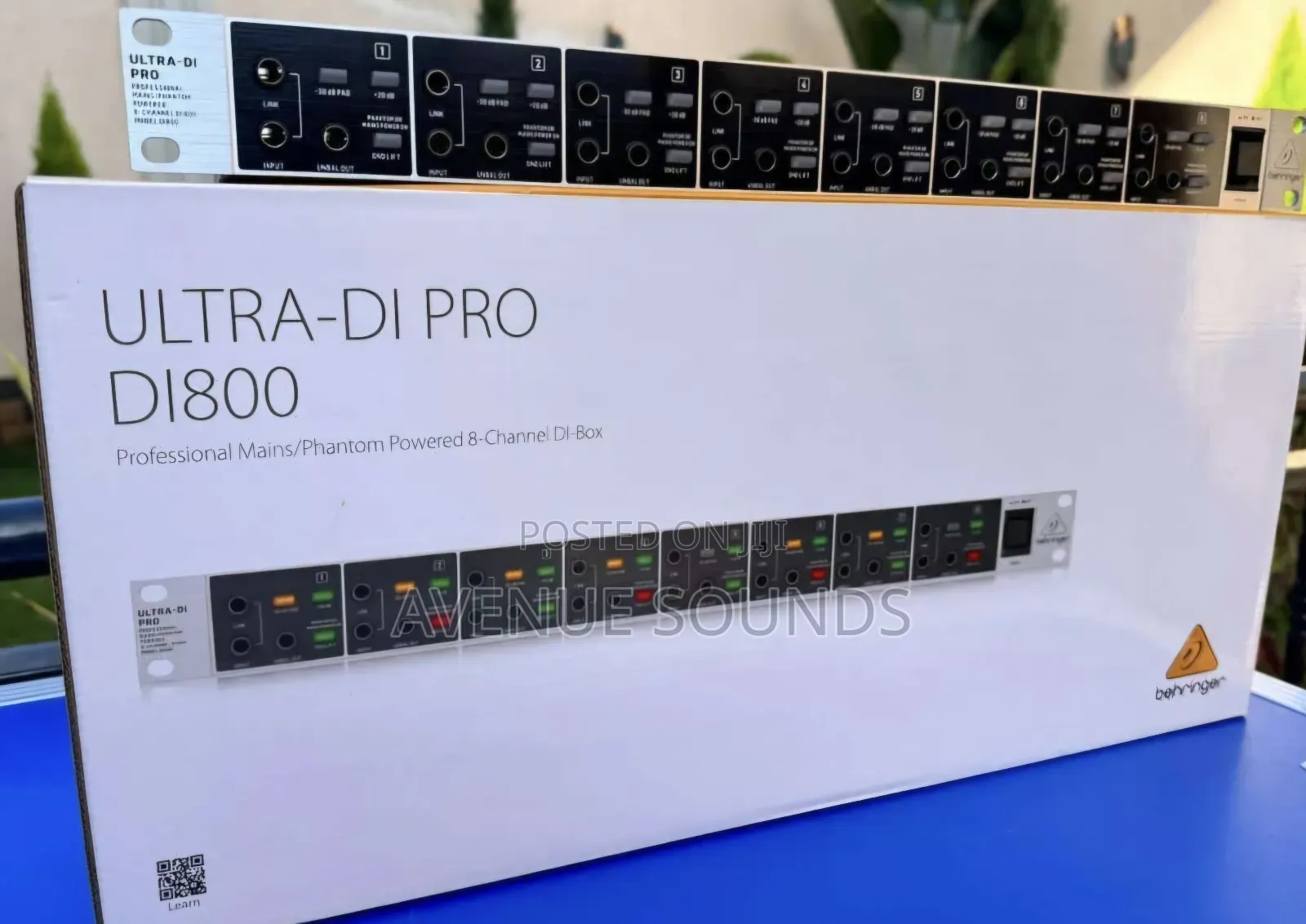 Behringer Ultra-di Pro Di800v2 8-channel Active Instrument Direct Box