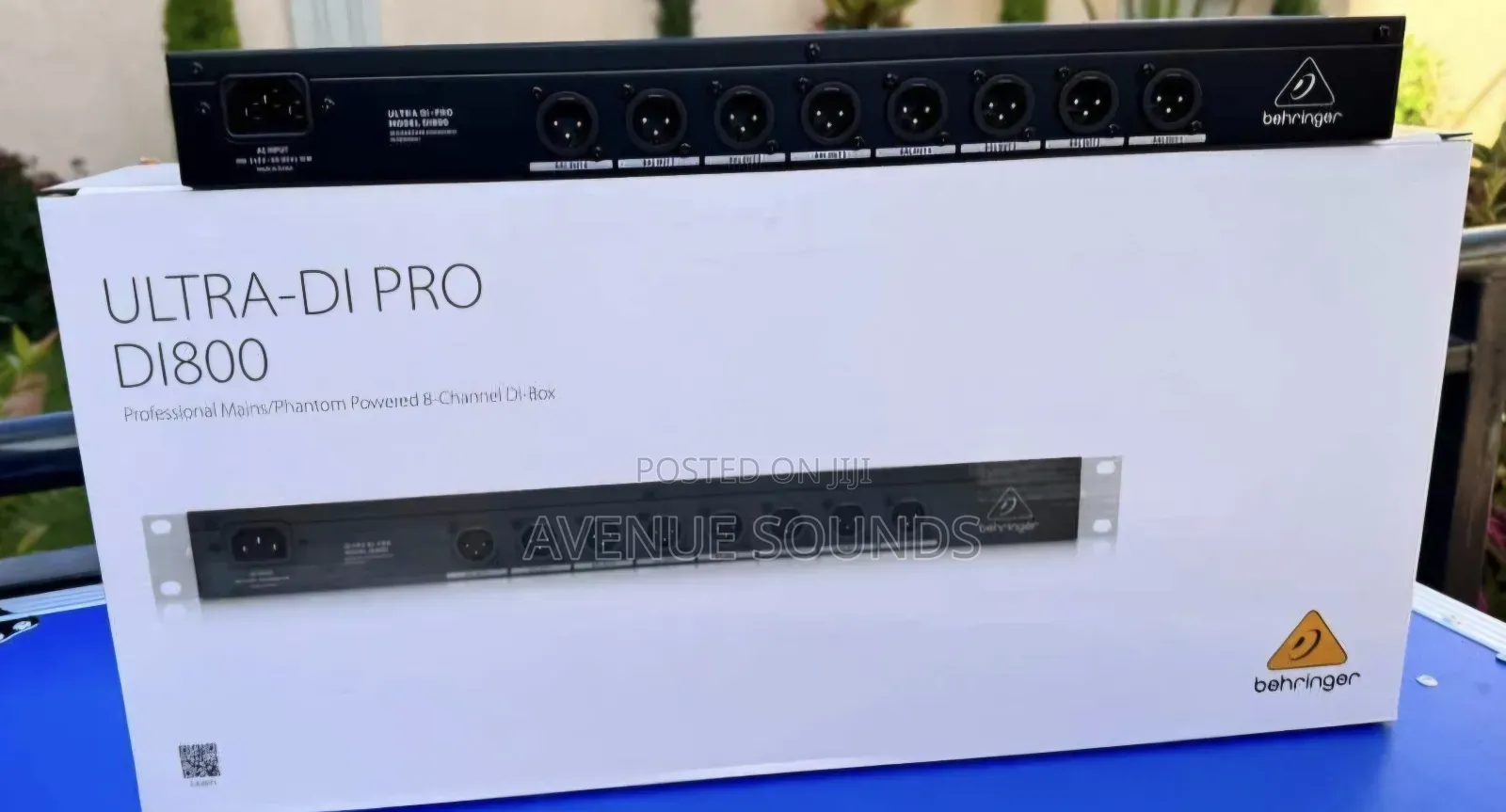 Behringer Ultra-di Pro Di800v2 8-channel Active Instrument Direct Box