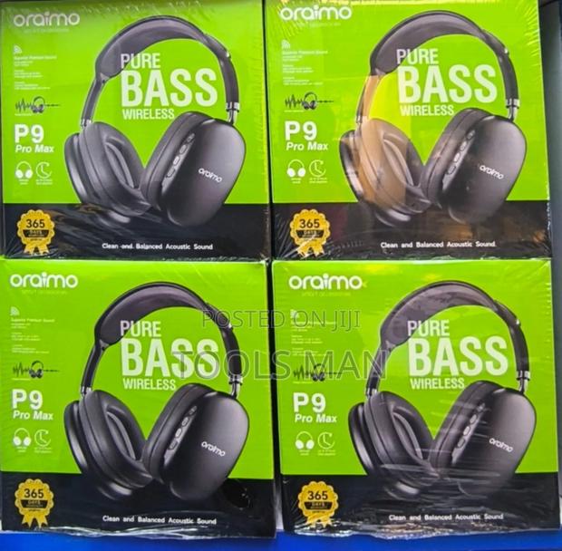 Oraimo P9 Pro Max Wireless Bluetooth Headphones.