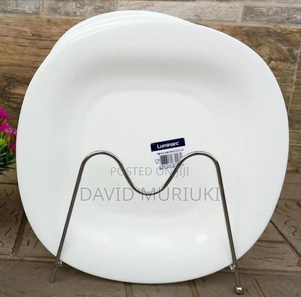 6 Pc Luminarc Corner Plates