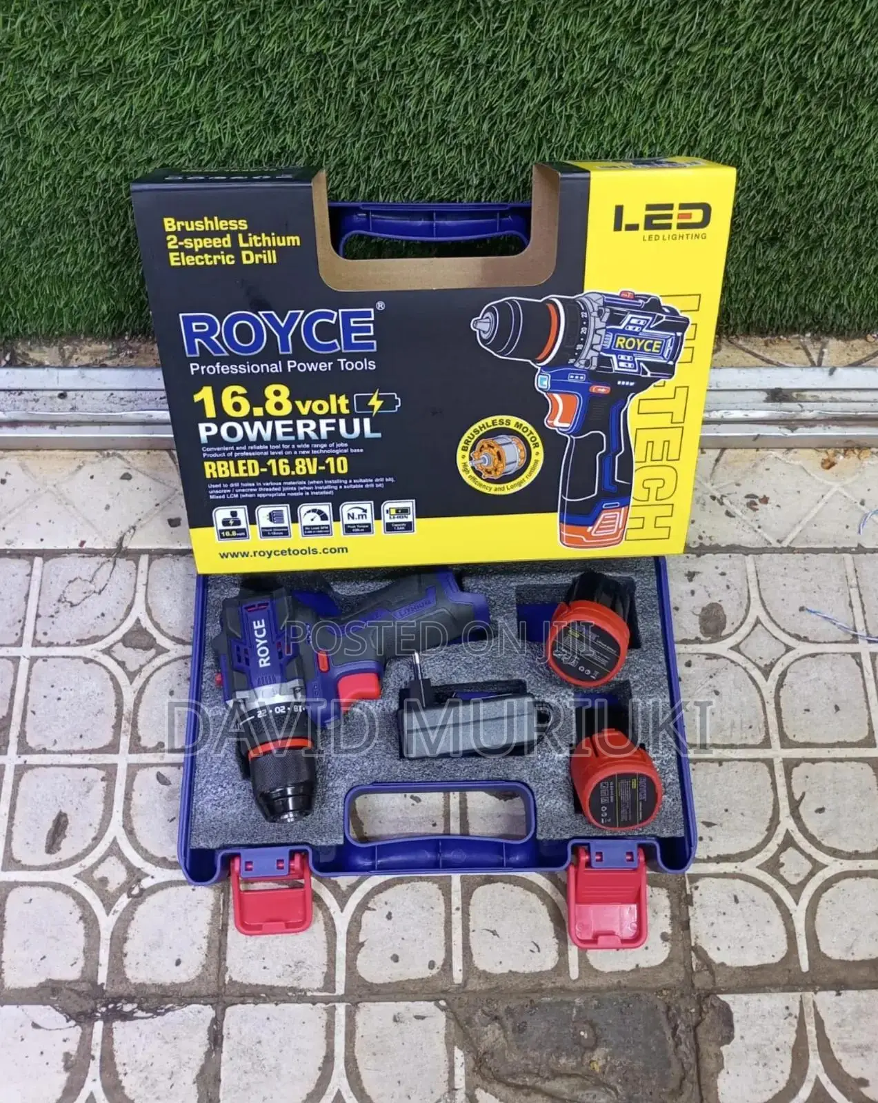 Royce Cordless Drill 16.V