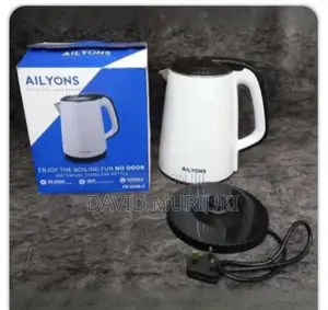 Ailyons 1.8ltrs White Kettle