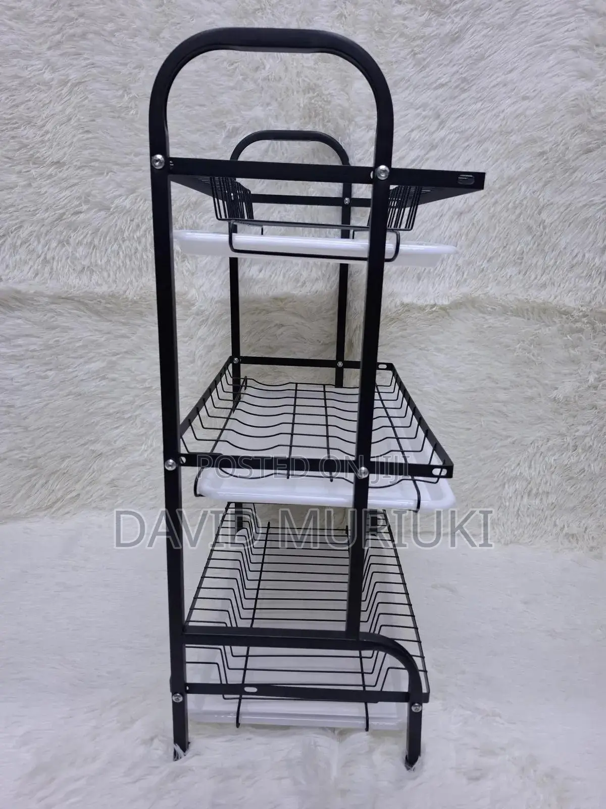 3 Tier High Quality Carbon Steel Dish Rack
