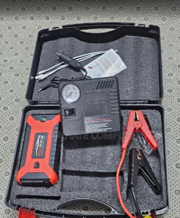 High-Power Car Jump Starter Tyre Inflator Combo Multi-Function Tool - main view