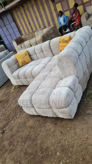 Zealous 6 Seater Bubble L Sofa